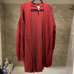Alya Maroon Cardigan